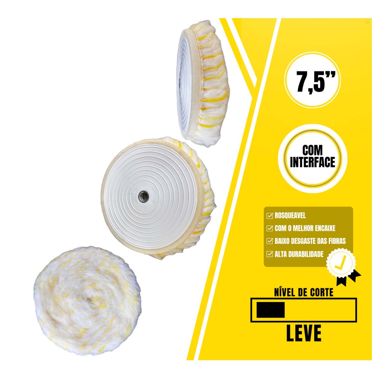 Boina Lã Ninja – Corte Leve – Pirulito 7,5” Lincoln