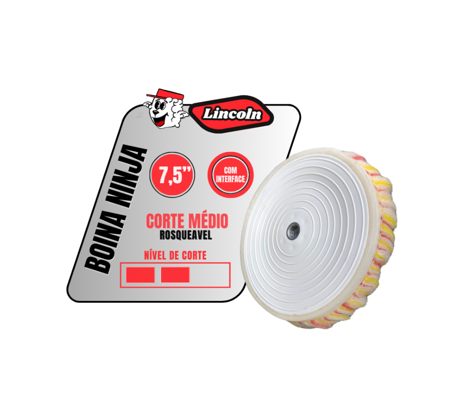 Boina Lã Ninja Pirulito Power – 7,5″ Corte – LINCOLN