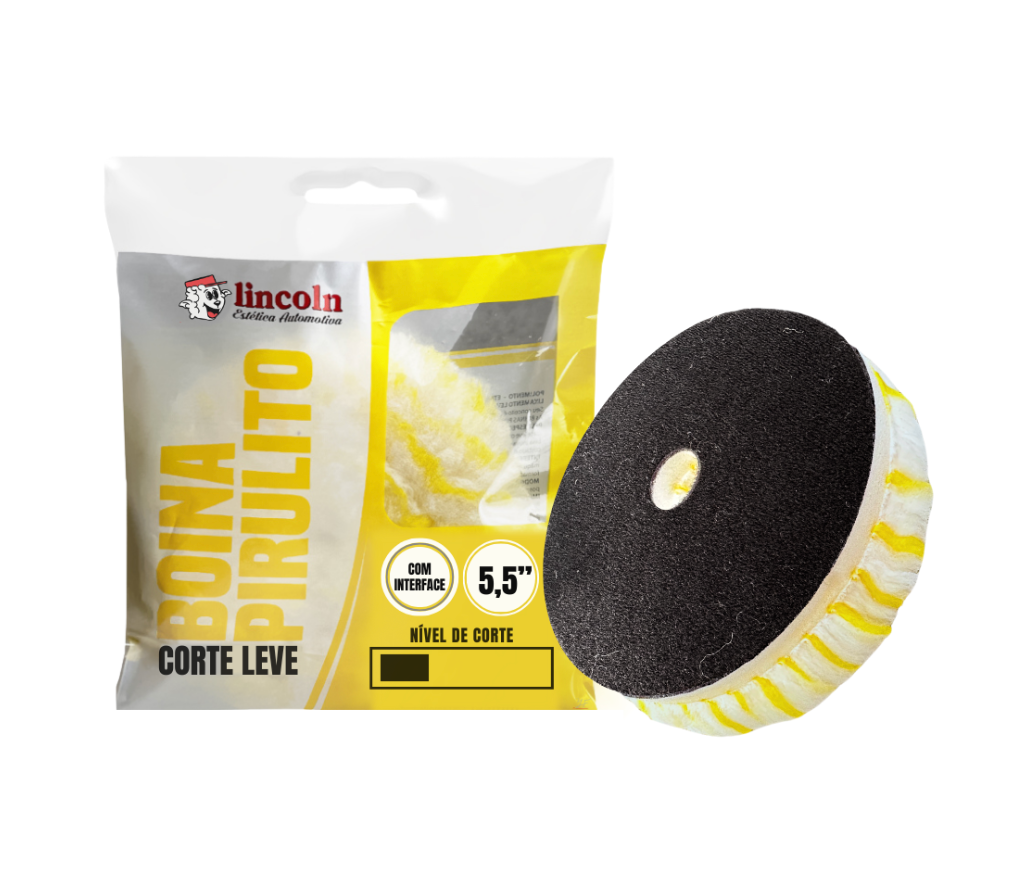 Boina Pirulito Lã SV com Interface – 5,5″ Corte Leve – LINCOLN