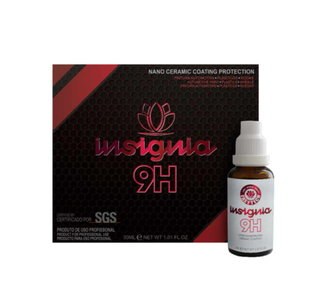 Insignia 9H Ceramic Coating – Proteção Hidrofobica (30ml) – EASYTECH