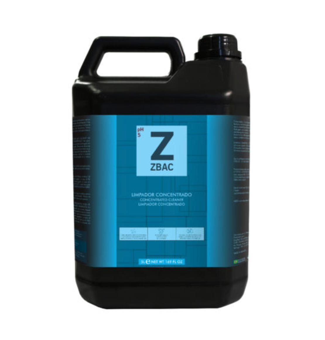 ZBAC – Limpador Concentrado Ácido Bactericida (5L) – EASYTECH