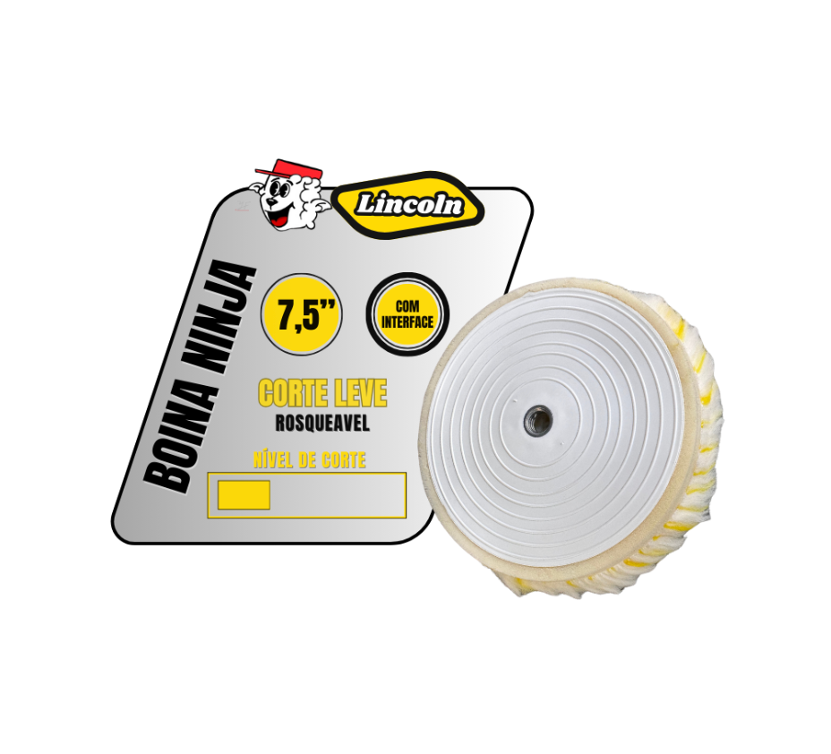 Boina Lã Ninja – Corte Leve – Pirulito 7,5” Lincoln