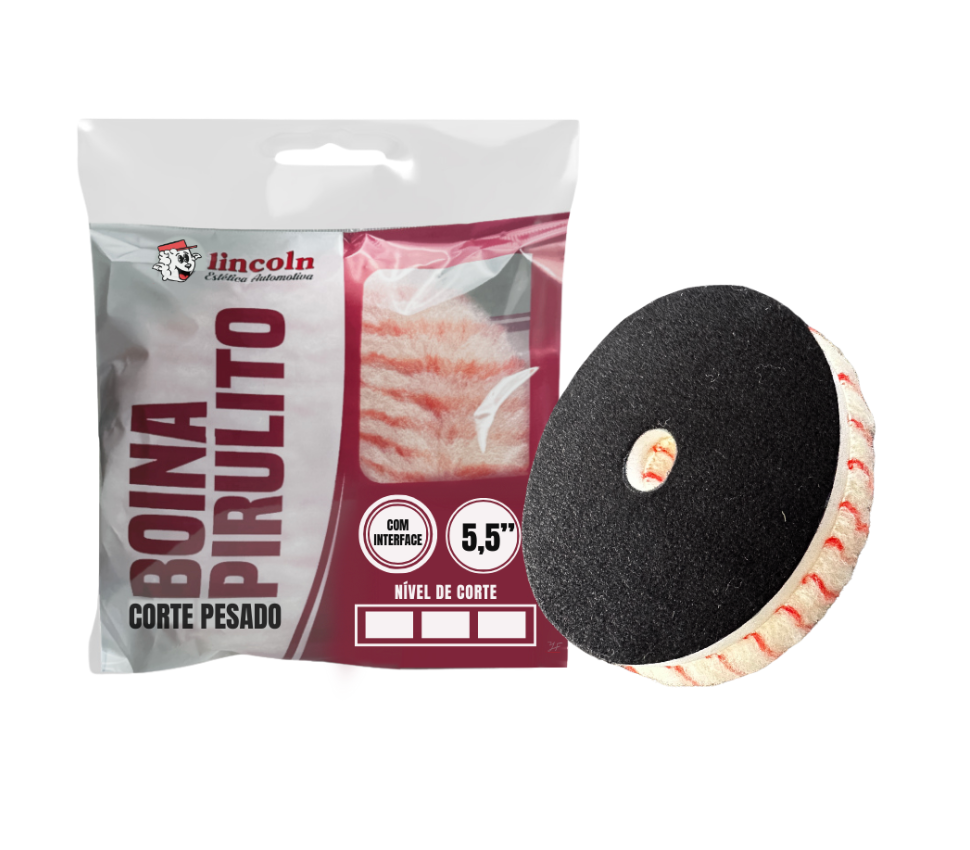 Boina Pirulito Lã SV com Iterface – 5,5″ Corte Pesado – LINCOLN