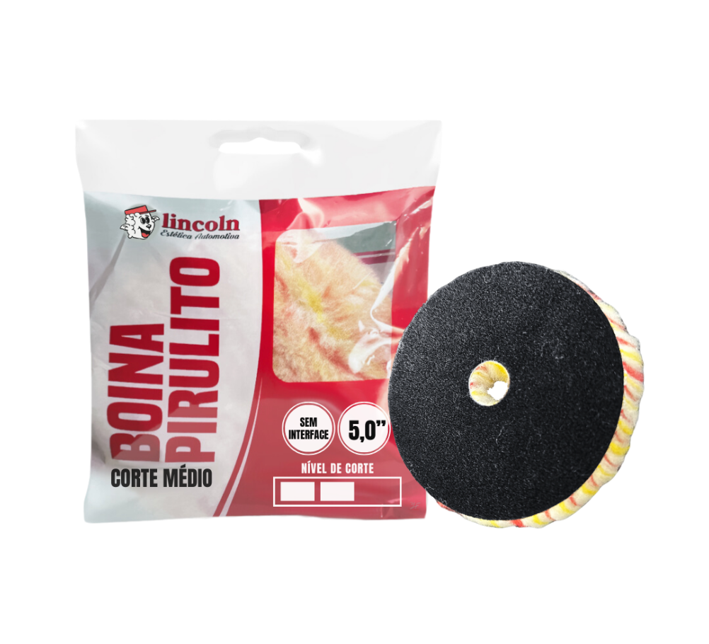 Boina Pirulito Lã SV Sem Interface – 5″ Corte Médio – LINCOLN