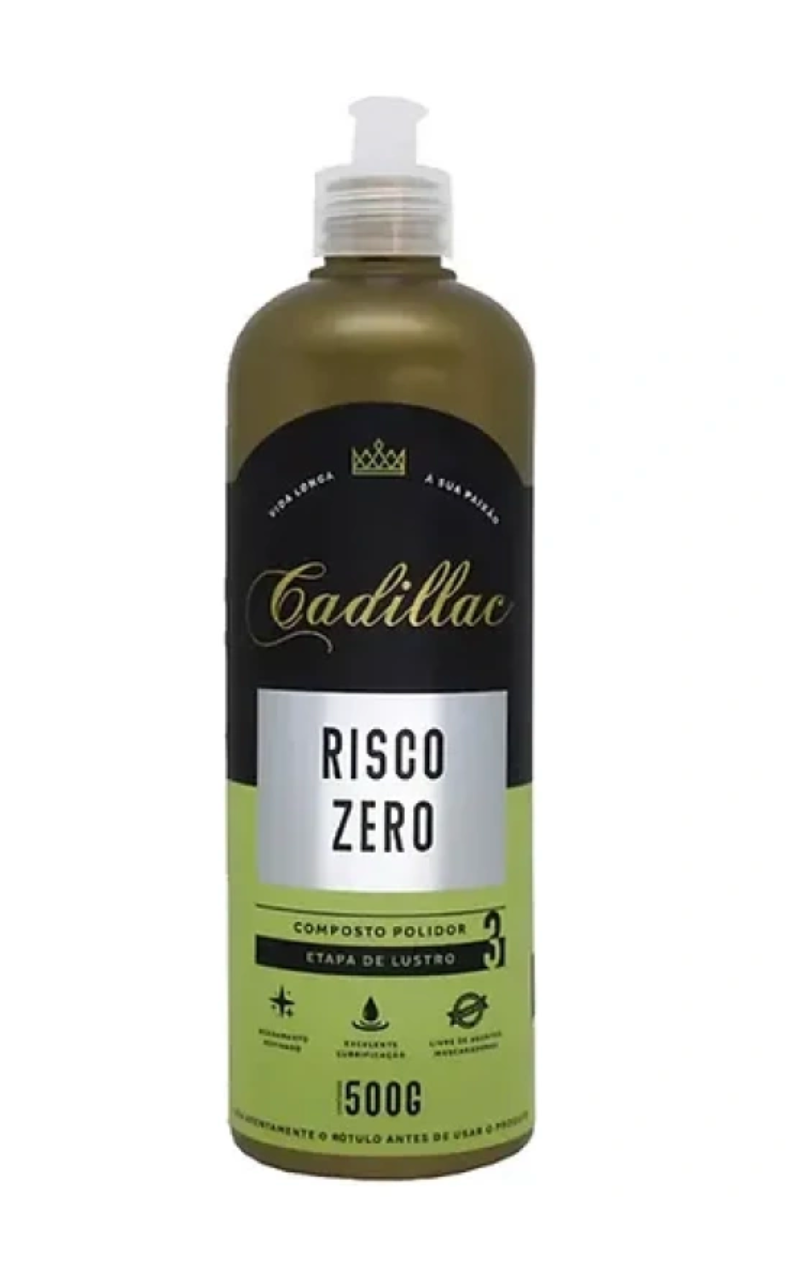 Risco Zero Lustro – Composto De Polir (500g) – Cadillac